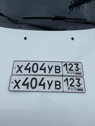 Продажа госномеров (2 шт.) - Х404УВ, Х404УВ123 - Номера в Краснодар