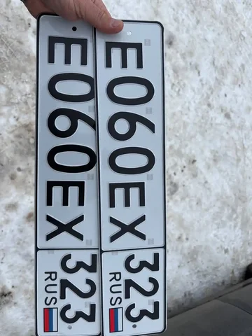 Продажа госномера Е060ЕХ323 - Номера и регистрация в Краснодар