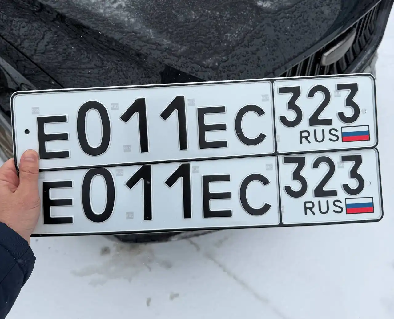 Продажа госномеров (2 шт.) - Е011ЕС, Е011ЕС323 - Номера (Госномера) в Краснодар