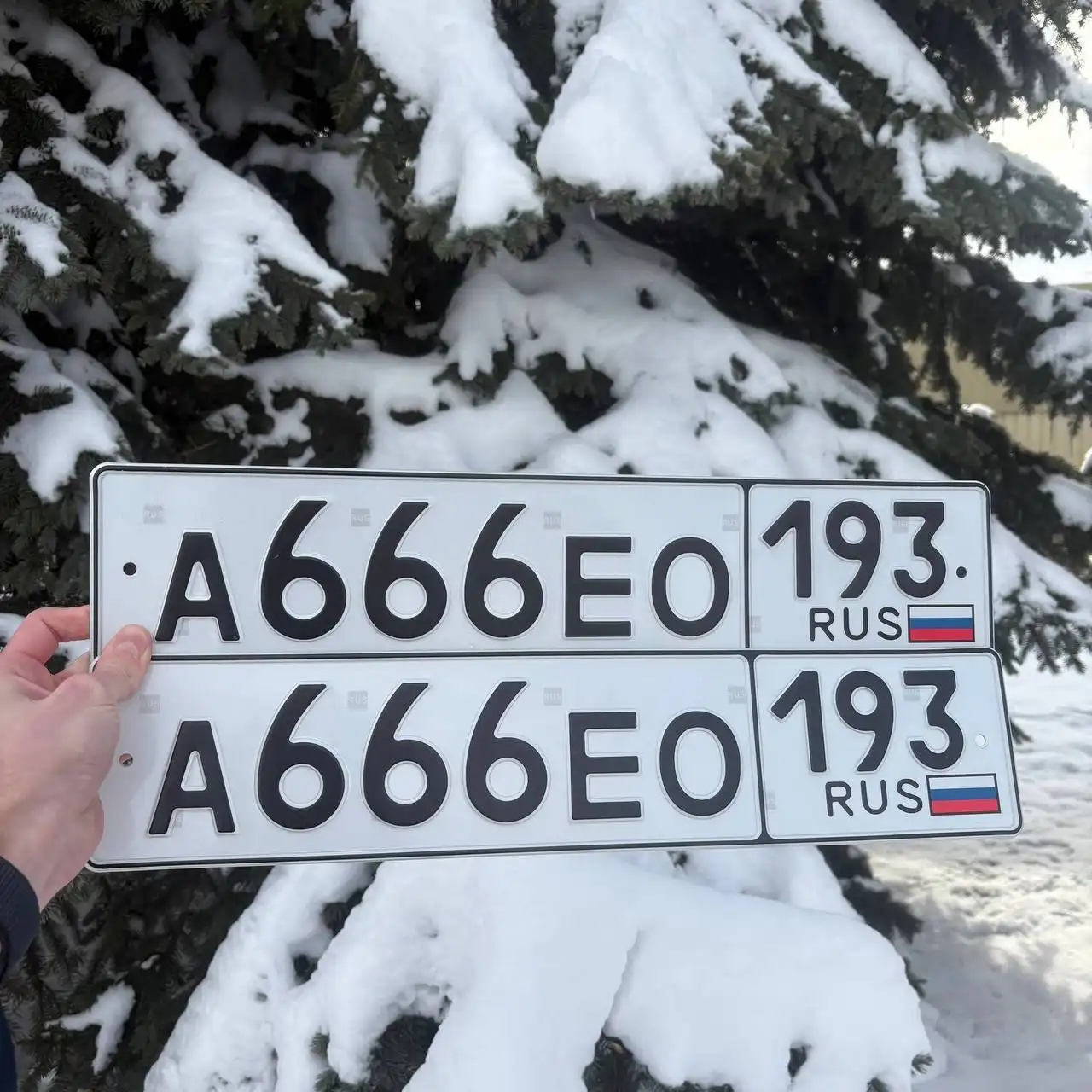 Продажа госномера А666Е0193 - Госномера (Госномера) в Краснодар