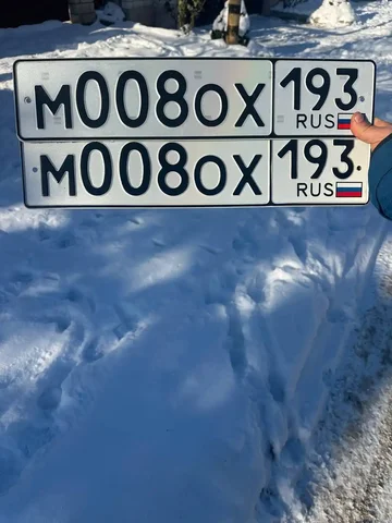 Продажа госномера М0080Х193 - Госномера в Краснодар