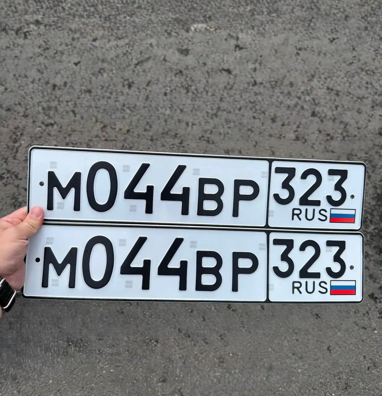 Продажа госномеров (2 шт.) - Х066ВУ323, МО44ВР323 - Номера (Госномера) в Краснодар