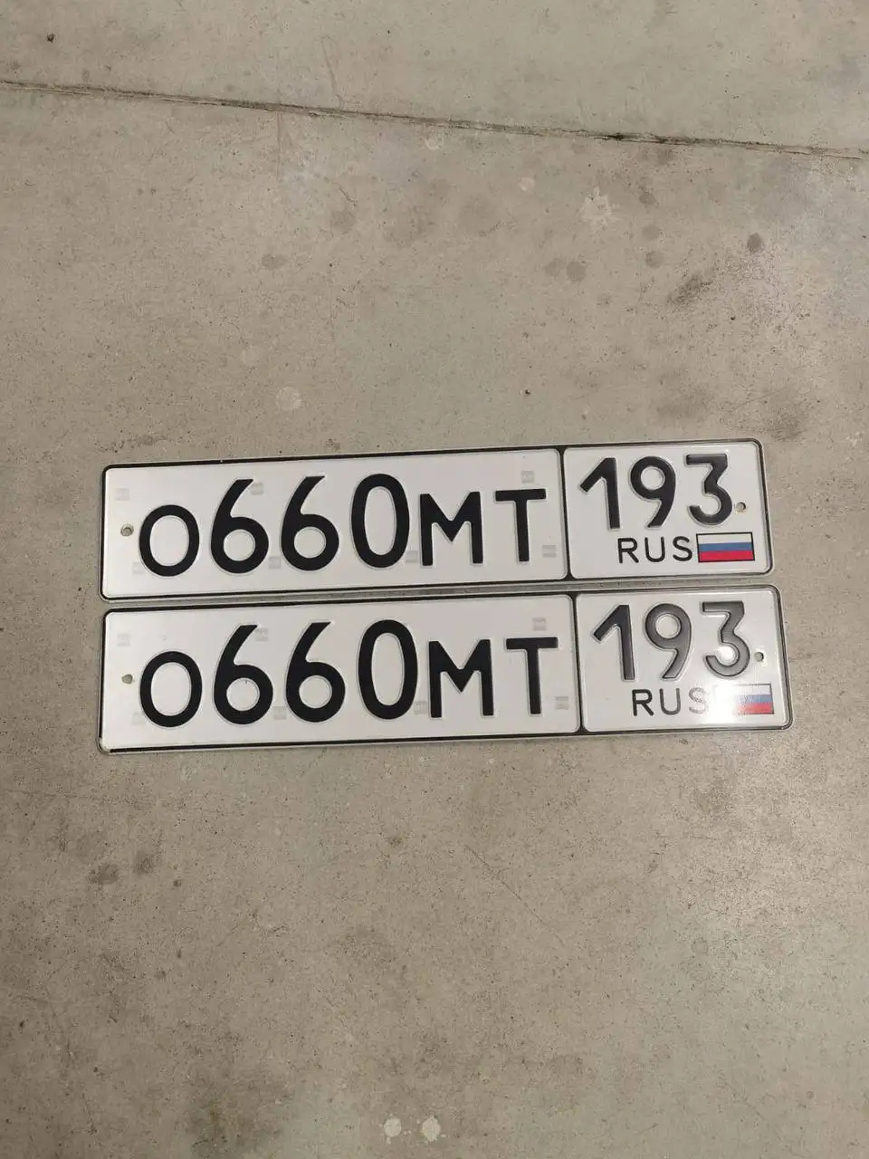 Продажа госномера 0660МТ193 - Регистрационные знаки (Госномера) в Краснодар
