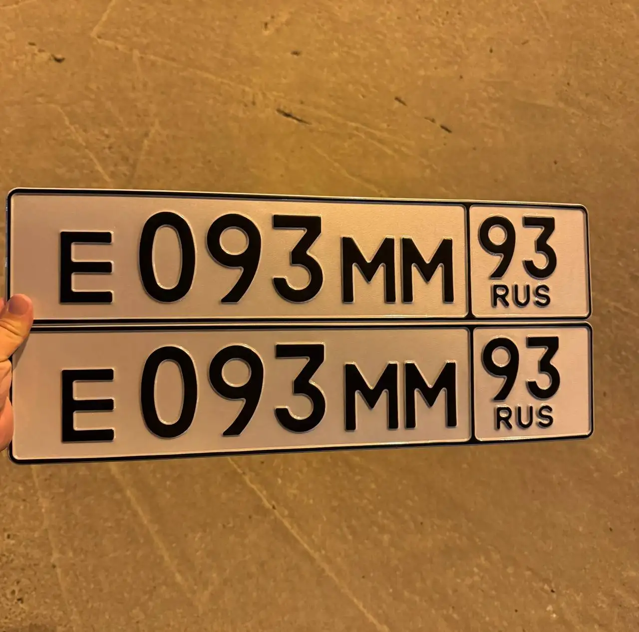 Продажа госномеров (2 шт.) - У002МУ193, Е093ММ93 - Номера (Госномера) в Краснодар