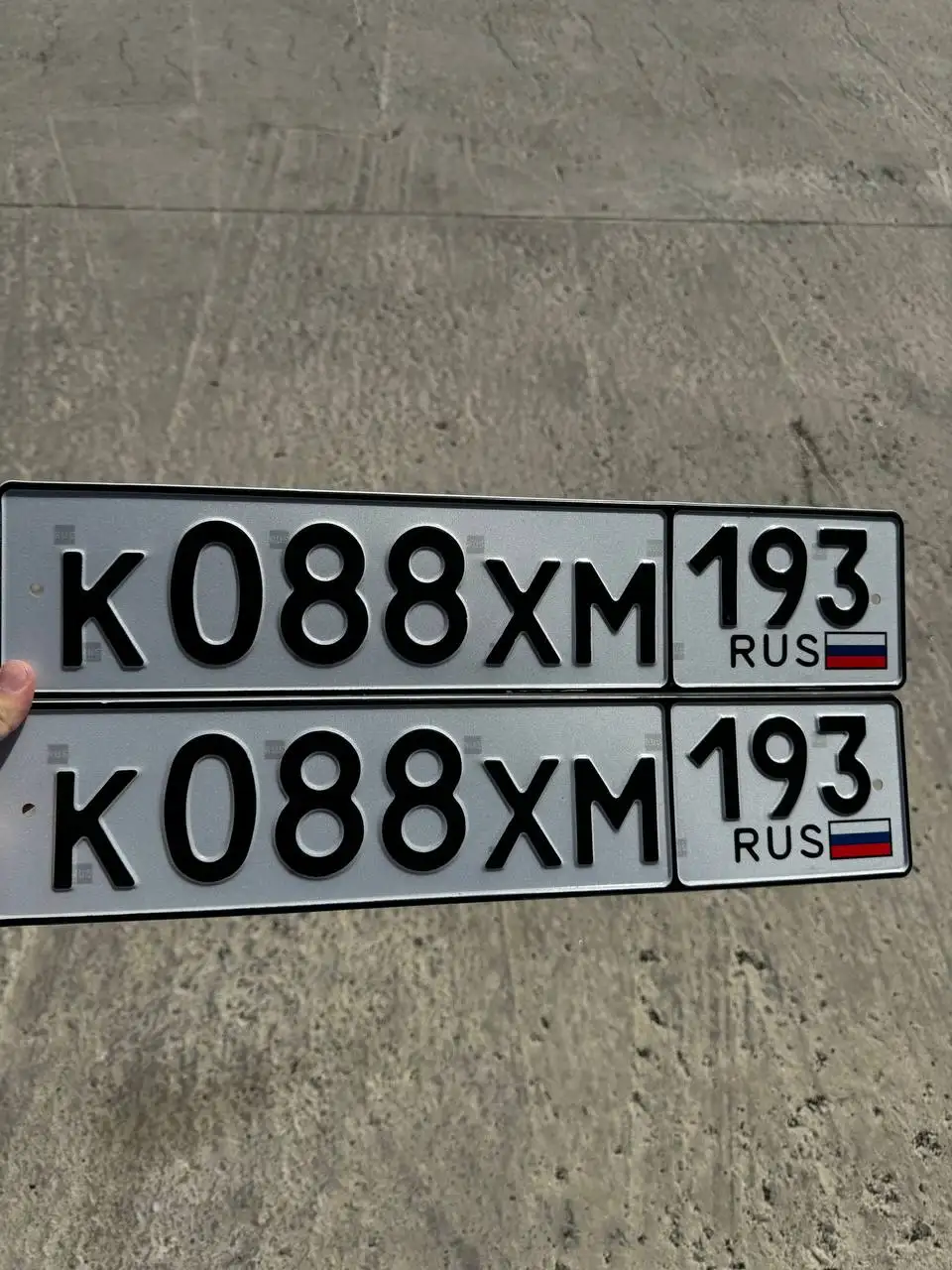 Продажа госномеров (2 шт.) - У303ЕК323, К088ХМ193 - Номера (Госномера) в Краснодар