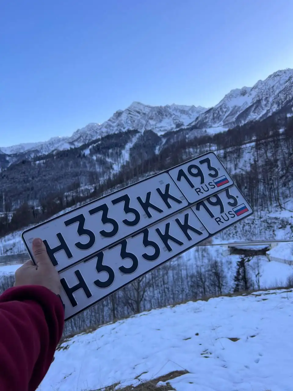 Продажа госномеров (3 шт.) - Н333КК193, Н333КК125 - Госномера в Краснодар