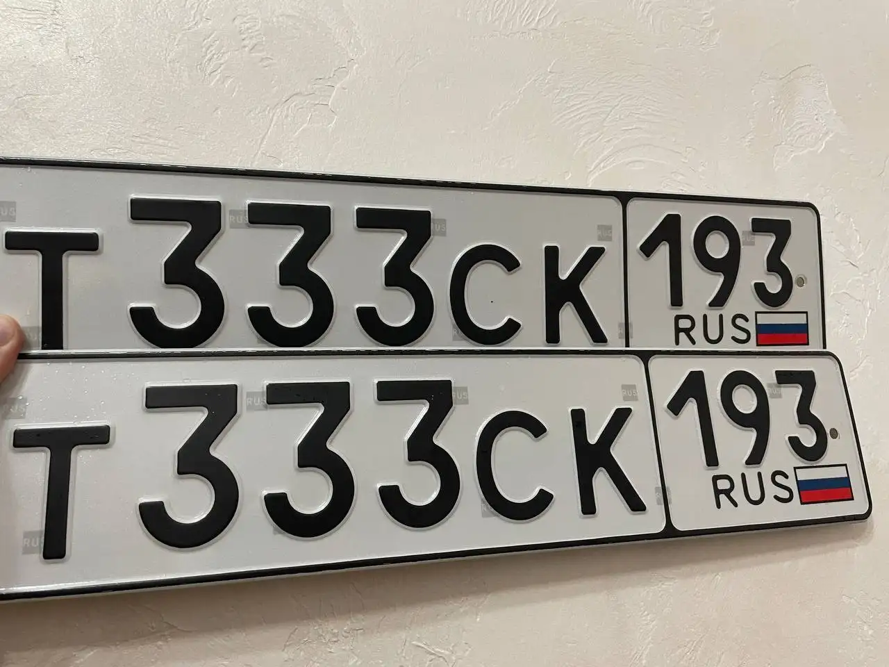 Продажа госномера Т333СК193 - Государственные номера (Госномера) в Краснодар