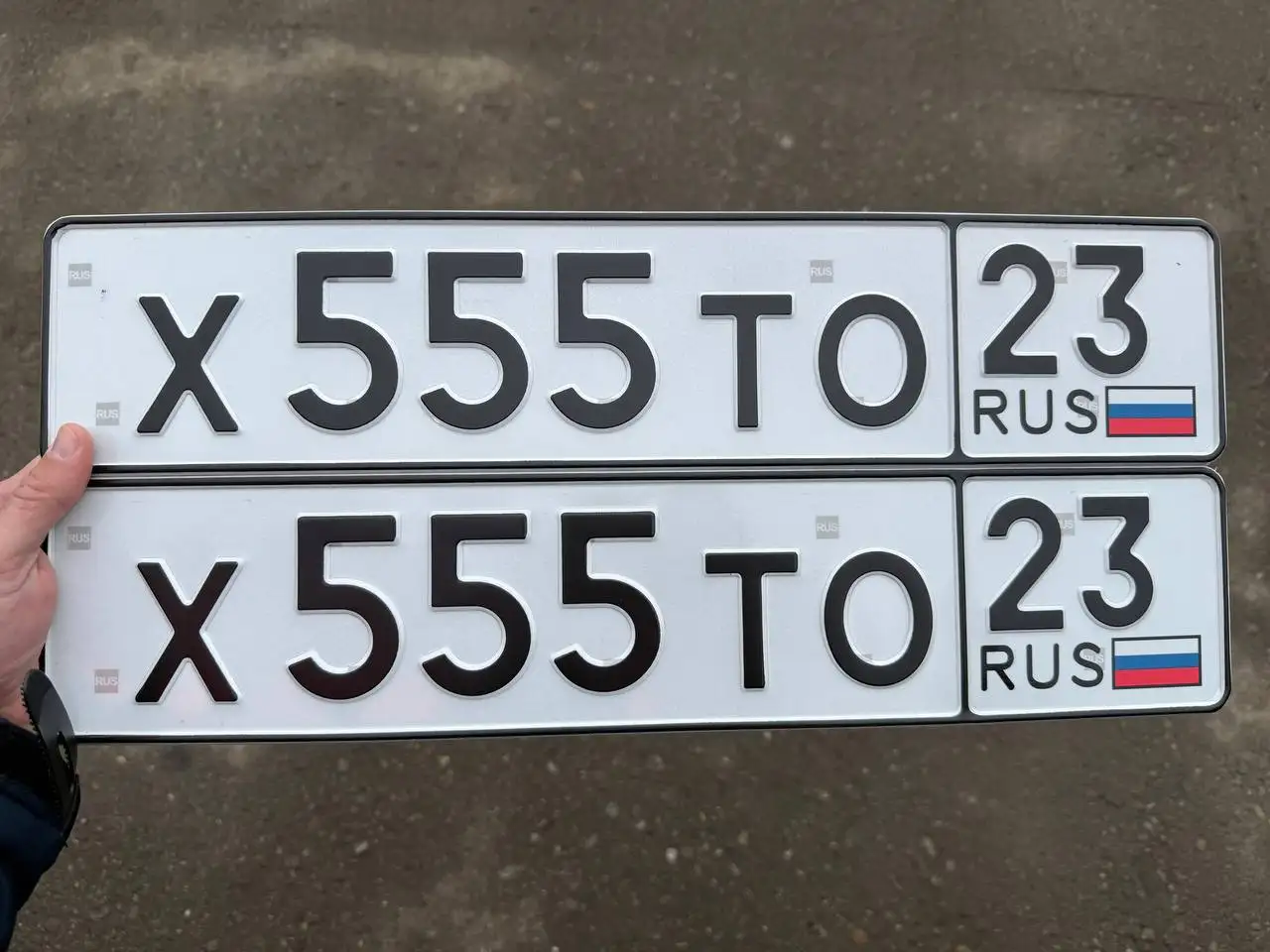 Продажа госномера Х555ТО - Регистрационные знаки (Госномера) в Краснодар