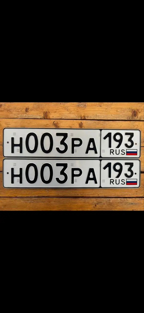 Продажа госномеров (3 шт.) - Н400ЕР323, Н003РА - Номера (Госномера) в Краснодар