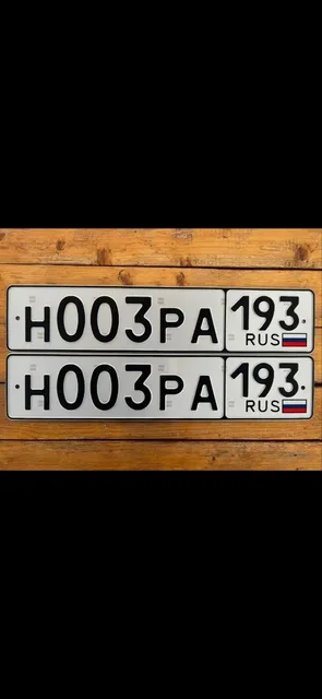 Продажа госномеров (3 шт.) - Н400ЕР323, Н003РА - Гос номера в Краснодар