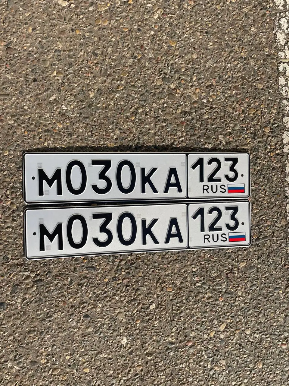 Продажа госномеров (2 шт.) - М030КА, М030КА123 - Номера (Госномера) в Краснодар