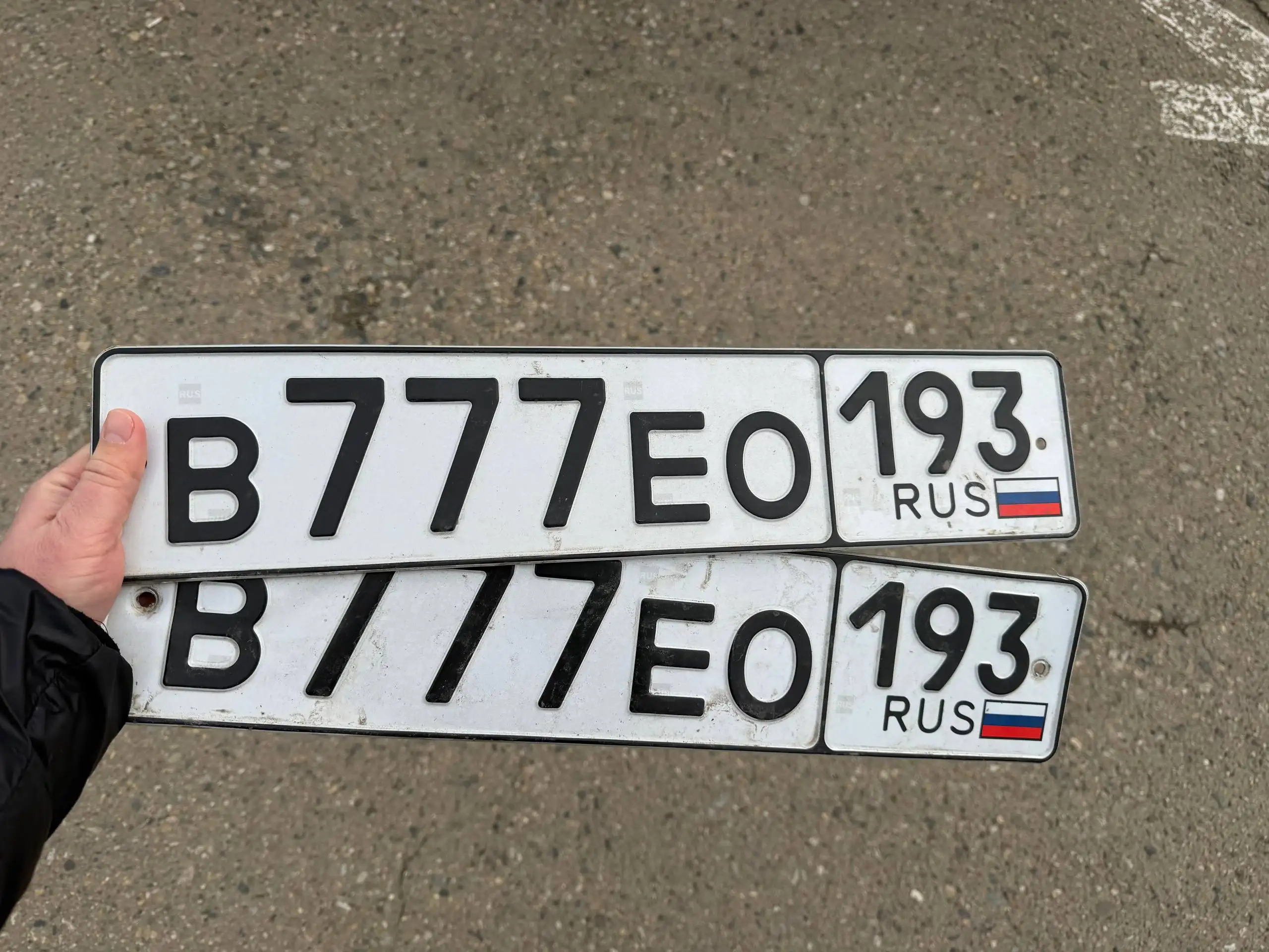 Продажа госномера В777Е0193 - Номера (Госномера) в Краснодар, Сочи