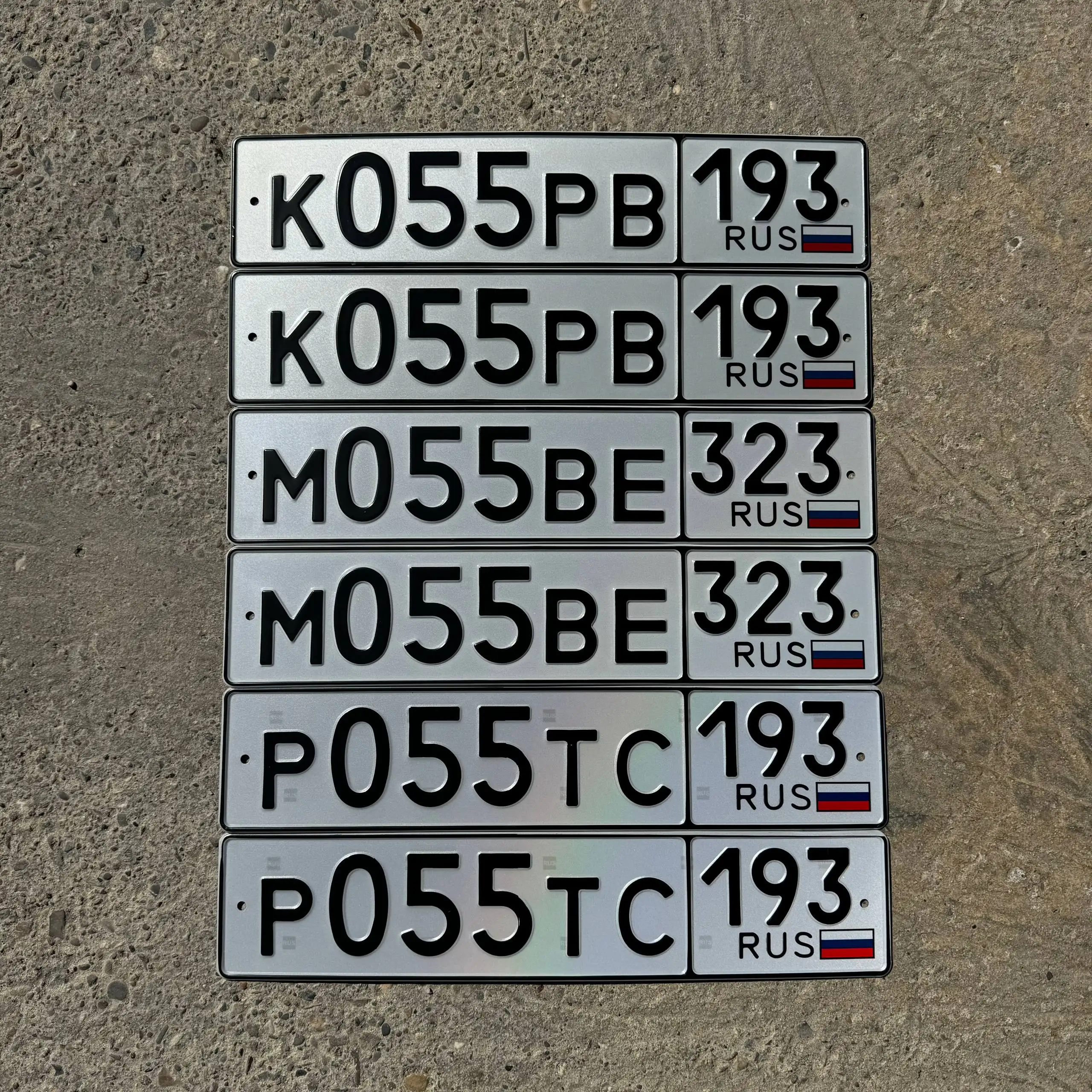 Продажа госномеров (7 шт.) - Т011ХС193, Т011ХС - Регистрационные знаки (Госномера) в Краснодар