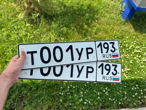 Продажа госномера Т001УР193 - частное объявление в Краснодар