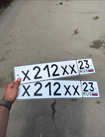 Продажа госномера Х212ХХ23 - Регистрационные знаки в Краснодар