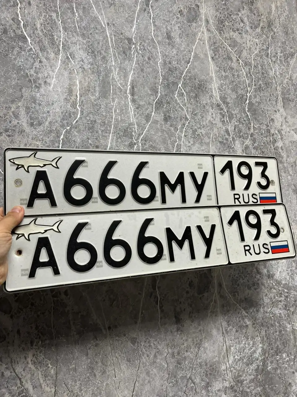 Продажа госномеров (2 шт.) - А666МУ193, Н800ЕМ323 - Регистрационные знаки (Госномера) в Краснодар