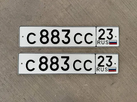 Продажа автомобильных номеров С883СС23 - Грузовики в Краснодар