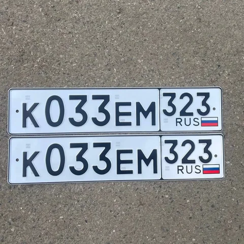 Продажа госномера К033ЕМ323 - частное объявление в Краснодар