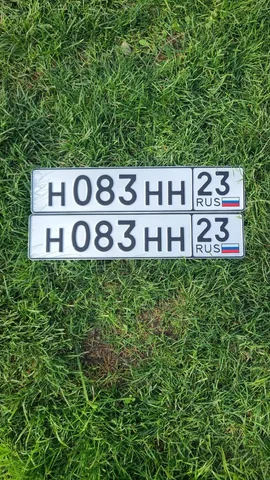 Продажа госномеров (2 шт.) - Н083НН, Н083НН23 - частное объявление в Краснодар