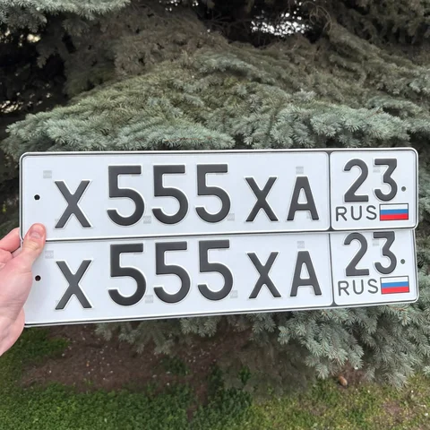 Продажа госномера Х555ХА23 - Номера и регистрация в Краснодар