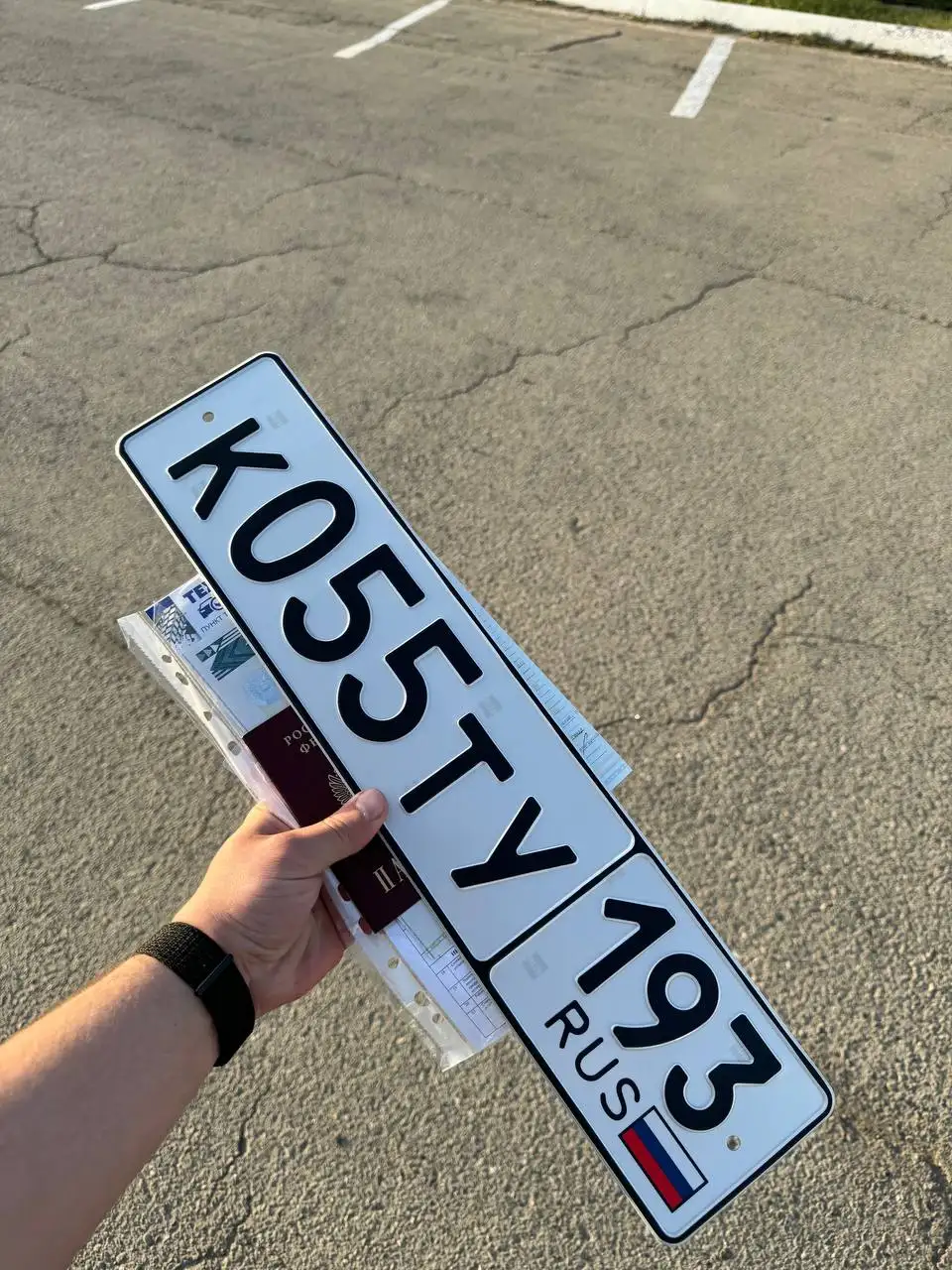 Продажа госномера К055ТУ193 - Регистрационные знаки (номера) (Госномера) в Армавир