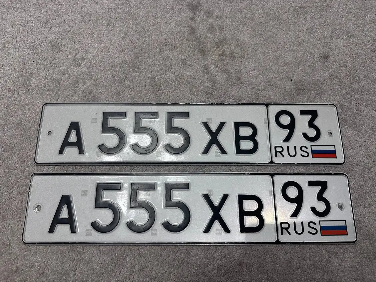 Продажа госномера А555ХВ93 - Регистрационные знаки (номера) (Госномера) в Краснодар