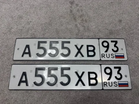 Продажа госномера А555ХВ93 - частное объявление в Краснодар