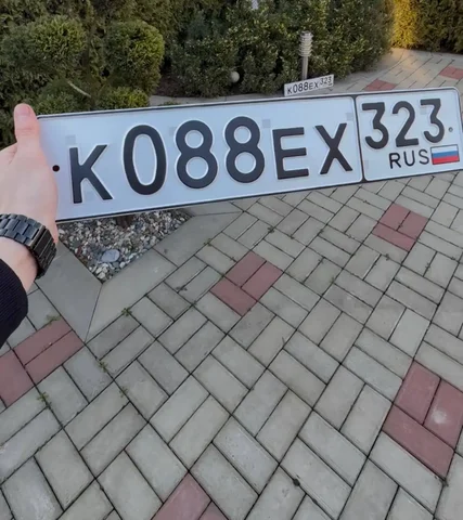 Продажа госномера К088ЕХ323 - частное объявление в Краснодар