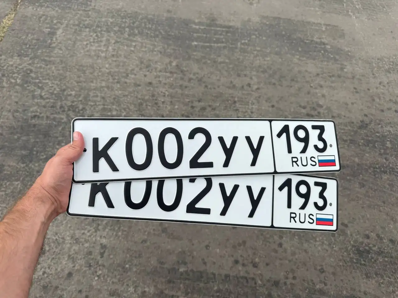 Продажа госномеров (2 шт.) - К001УУ193, К002УУ103 - Номера (Госномера) в Краснодар