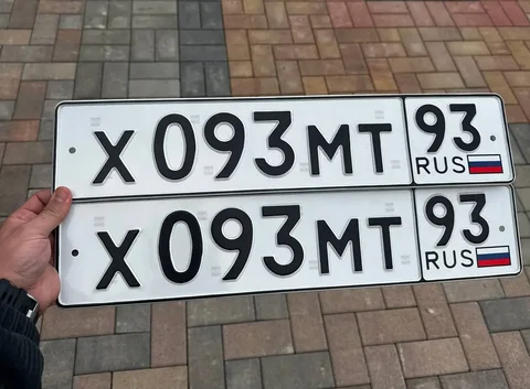 Продажа госномера Х093МТ93 - частное объявление в Краснодар