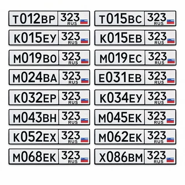 Продажа госномеров (31 шт.) - М062ЕК, Н252ЕА323 - Номера в Краснодар, Сочи