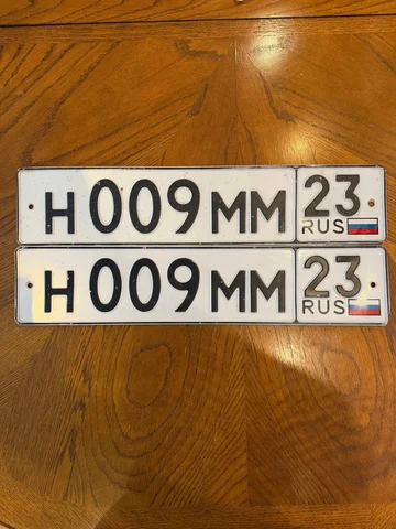 Продажа госномера Н009ММ23 - частное объявление в Краснодар