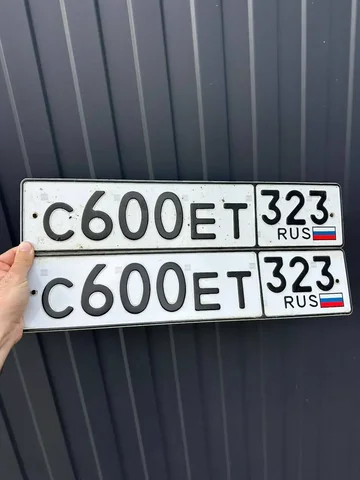 Продажа госномера С600ЕТ323 - частное объявление в Краснодар