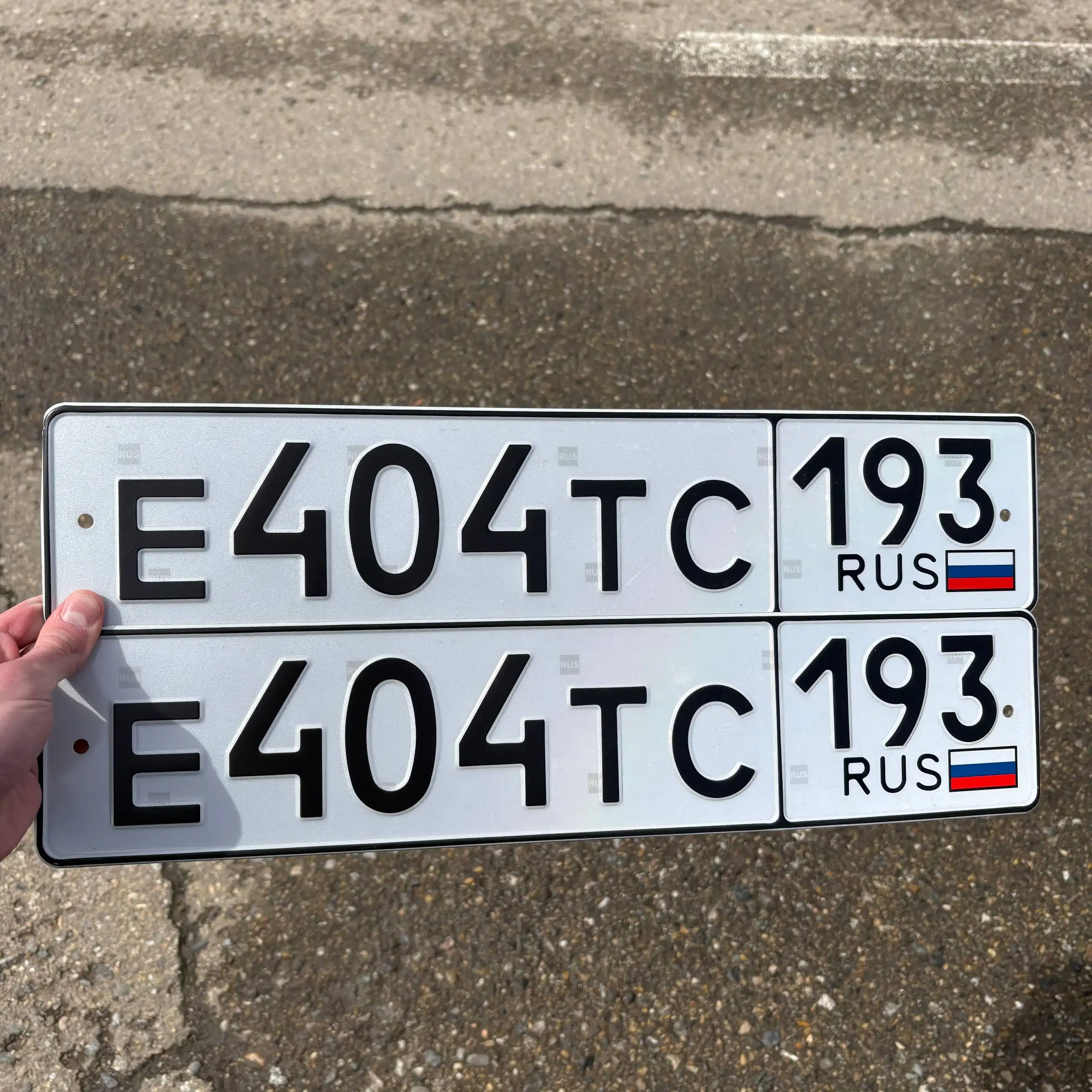 Продажа госномеров (2 шт.) - Е404ТС, Е404ТС193 - Номера (Госномера) в Краснодар