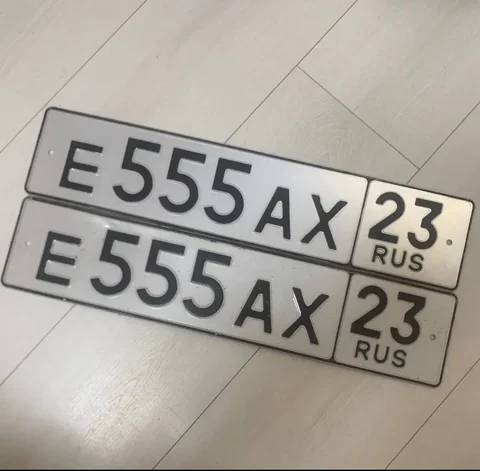 Продажа госномера Е555АХ23 - Регистрационные номера в Краснодар