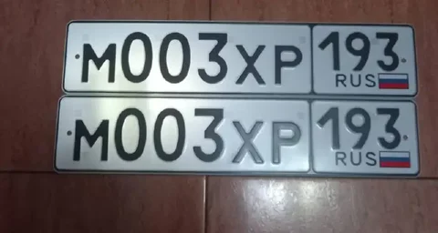 Продажа госномера М003ХР193 - частное объявление в Краснодар