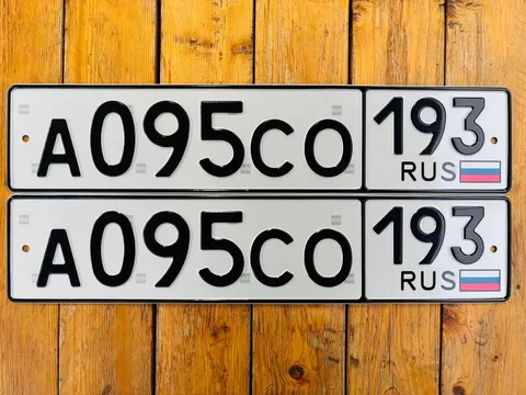 Продажа госномера А095СО193 - частное объявление в Краснодар