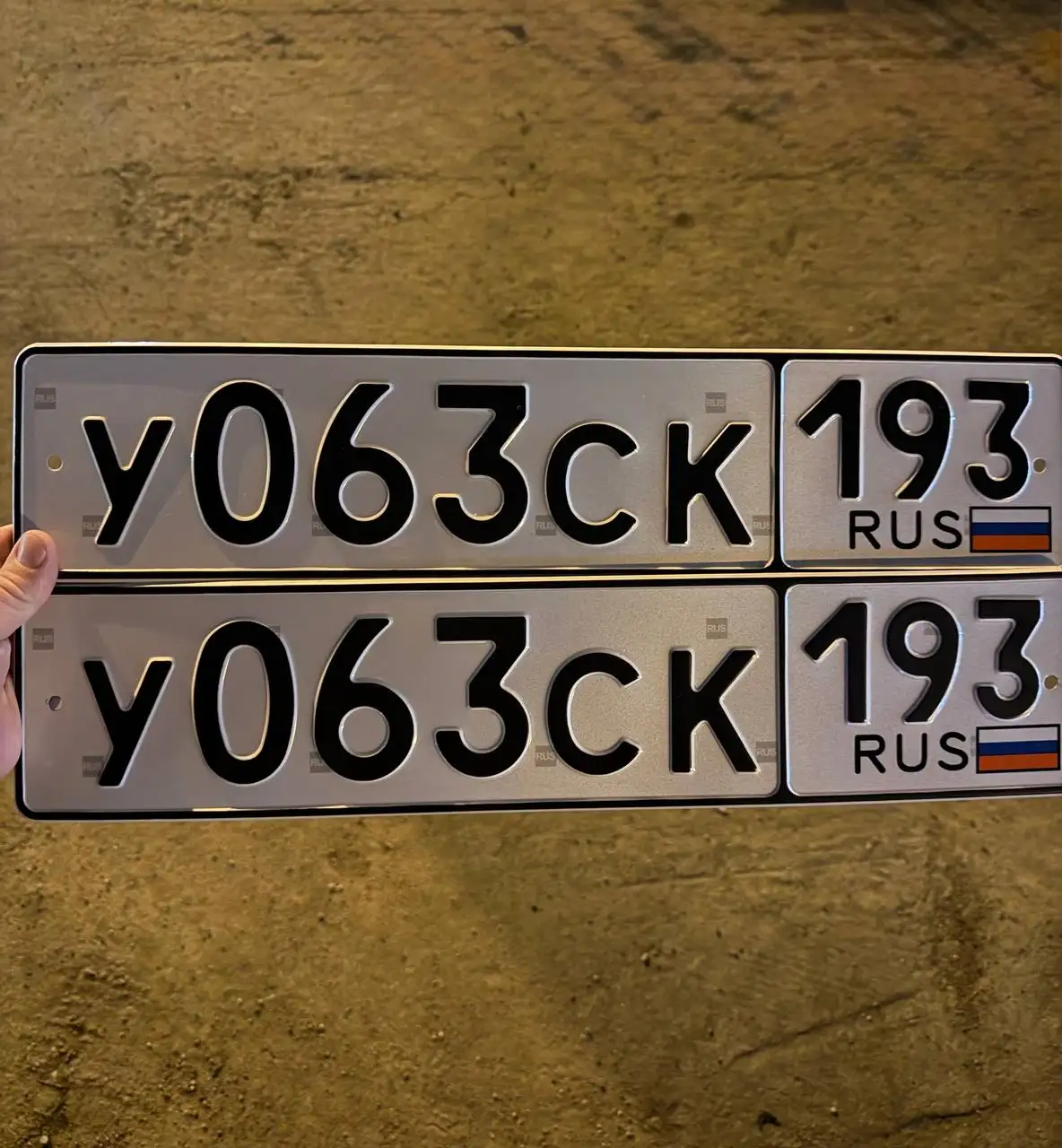 Продажа госномеров (2 шт.) - У063СК193, Е717ЕР323 - Госномера в Краснодар