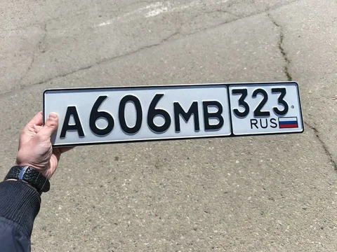 Продажа госномера А606МВ323 - частное объявление в Краснодар