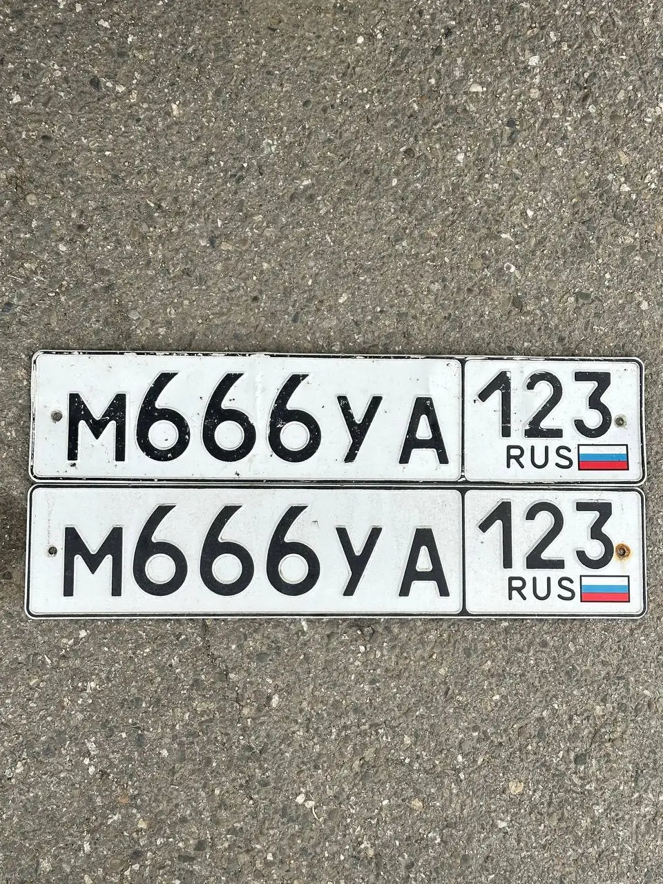 Продажа госномера М666УА123 - Номера (Госномера) в Краснодар