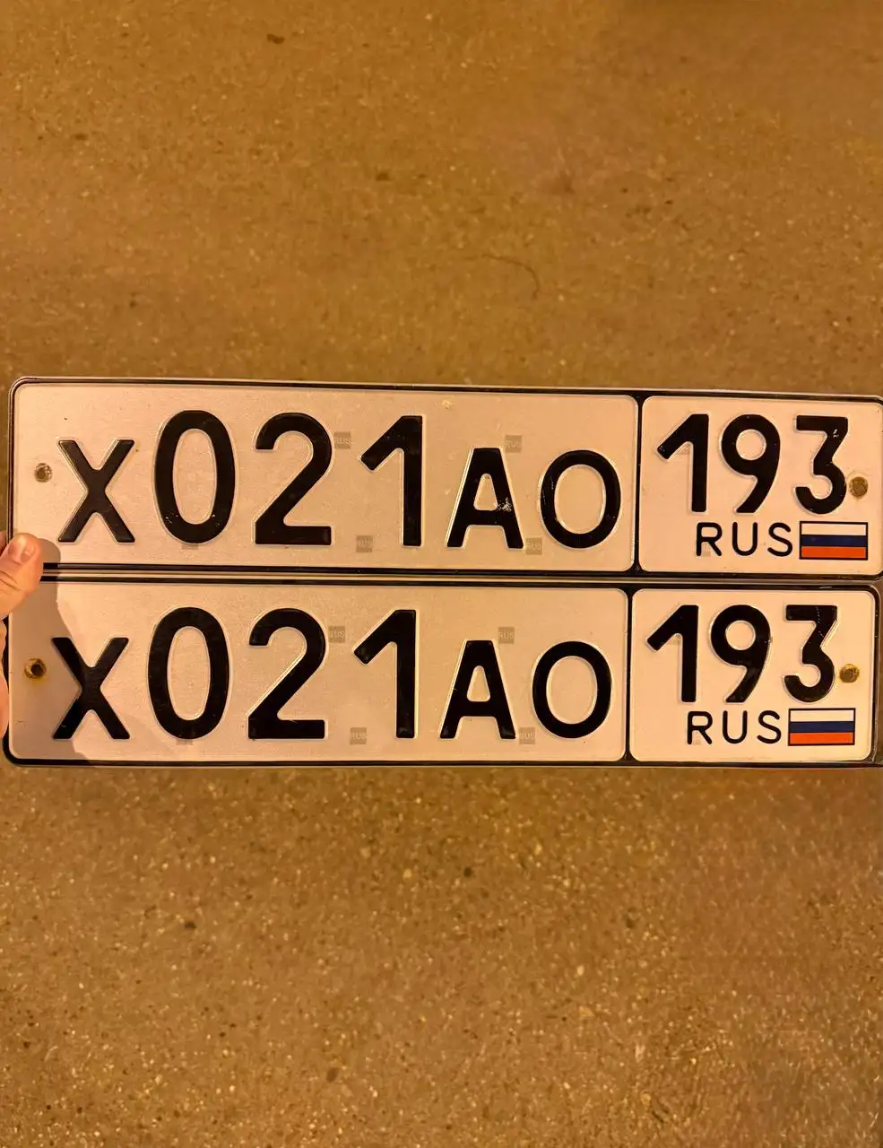 Продажа госномеров (2 шт.) - Х021АО193, С035В0323 - Номера (Госномера) в Краснодар