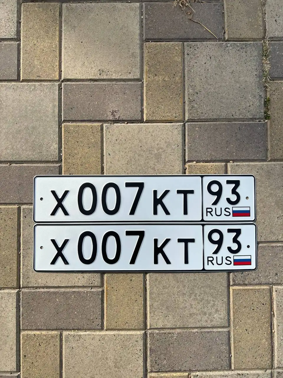 Продажа госномеров (2 шт.) - В007УР93, Х007КТ93 - Номера (Госномера) в Краснодар