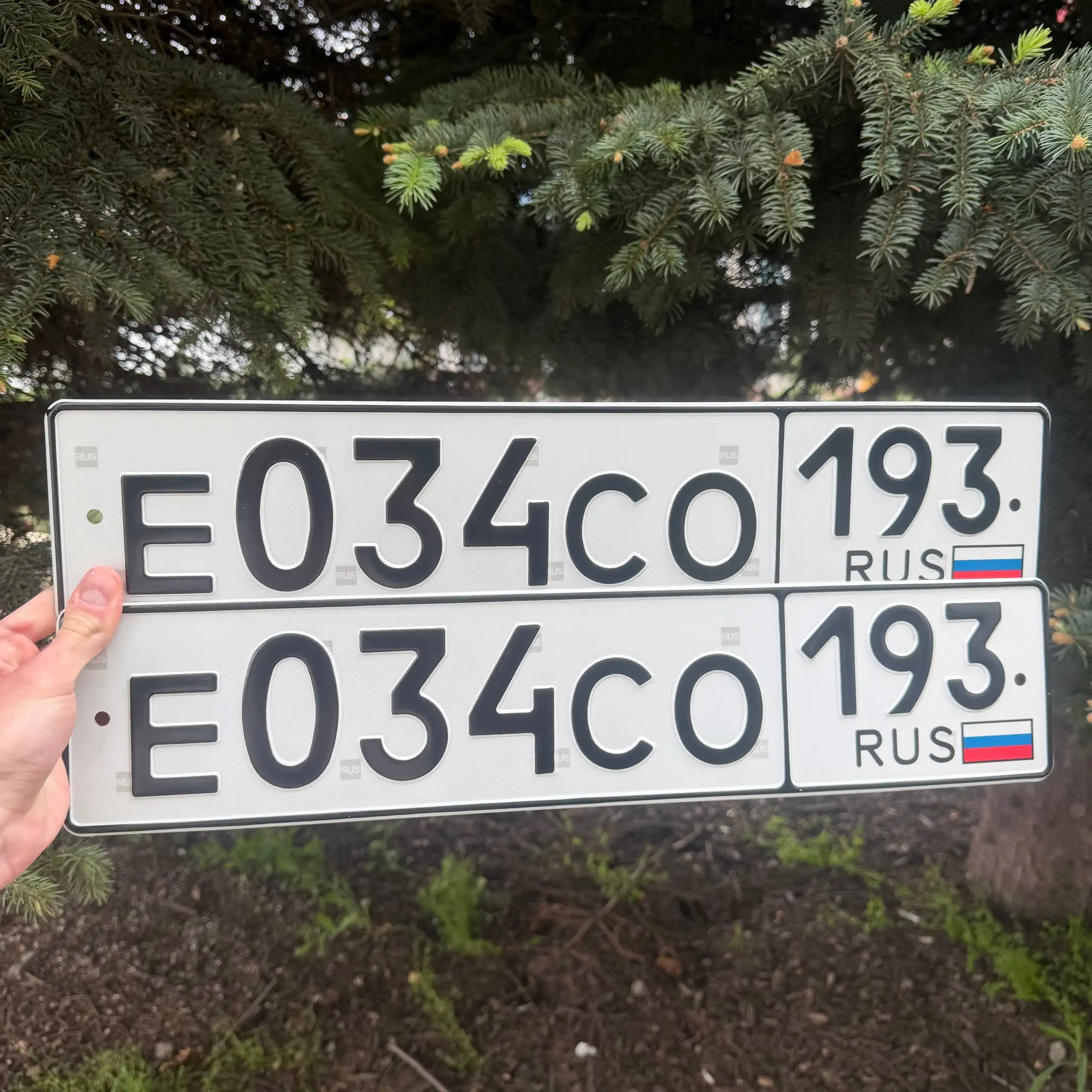 Госномера для BMW E34 с оформлением - Госномера (Авто) в Краснодар