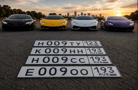 Продажа госномеров 123, 193 серий - Внедорожники в Краснодар