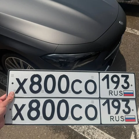 Х800СО193 Автомобильный номер - Авто в Краснодар