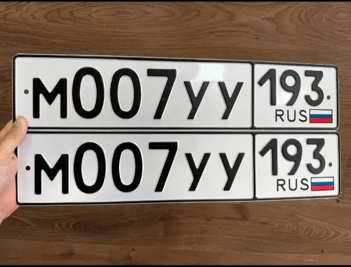 Продажа госномеров на автомобиль из Краснодара и Сочи - Госномера (Запчасти) в Краснодар