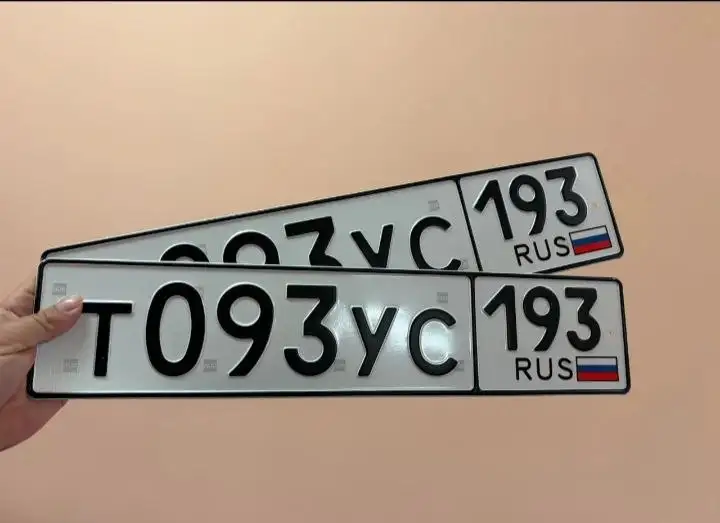 Продажа госномеров на автомобиль из Краснодара и Сочи - Госномера (Запчасти) в Краснодар