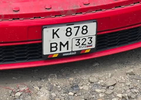 Продажа госномера К 878 ВМ 323 - Государственные номера в Краснодар