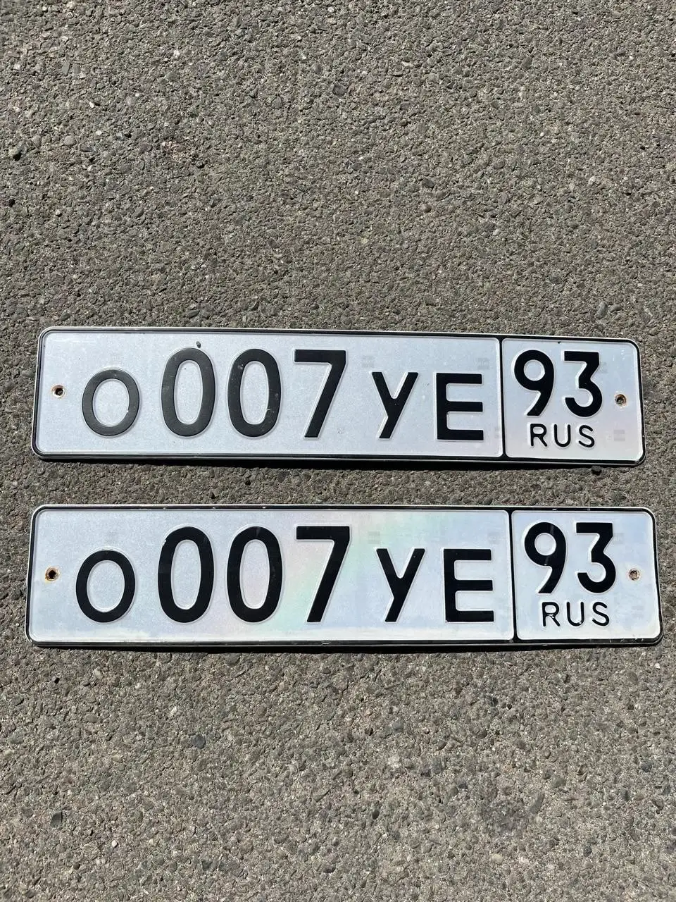 Продажа госномеров О 007 УЕ 93 - Госномера (Авто) в Краснодар