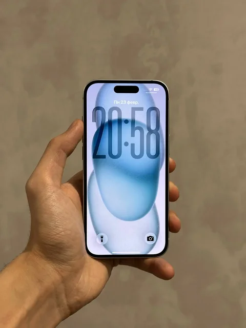 iPhone 15 Blue 128GB в отличном состоянии - частное объявление в Саранск